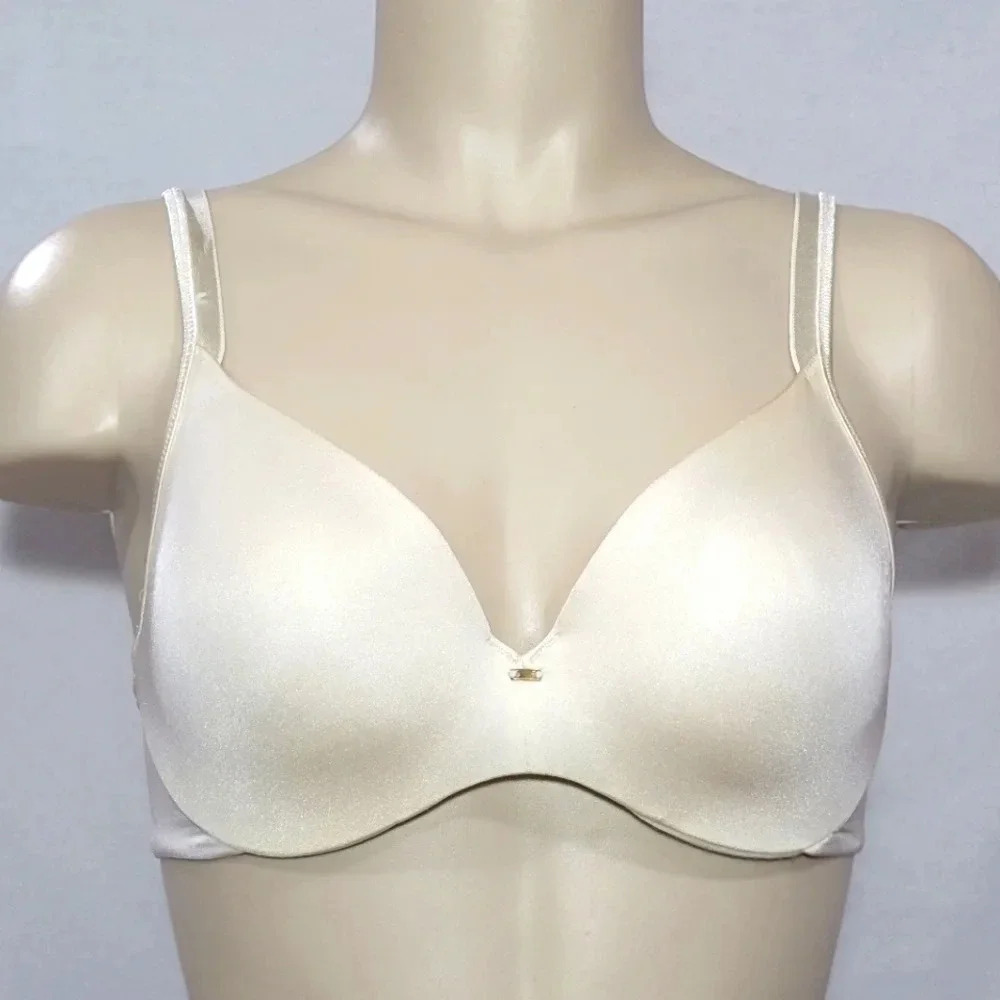 34C Warners 1461 Fall in Luxe Full Convertible Lift Underwire Bra Ivory Excelle